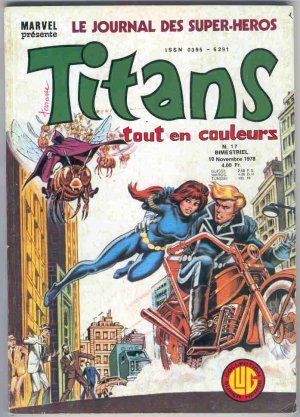 couverture, jaquette Titans 17 Kiosque (1976 - 1988) (Lug) Comics