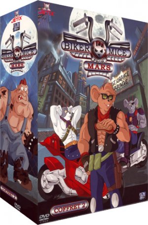 couverture, jaquette Biker Mice, les Motards de l'Espace 2  (Déclic images) Série TV animée