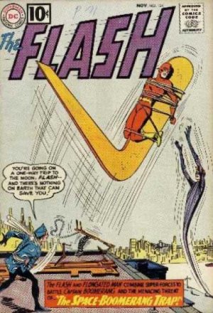 couverture, jaquette Flash 124  - Space Boomerang Trap!Issues V1 (1959 - 1985) (DC Comics) Comics