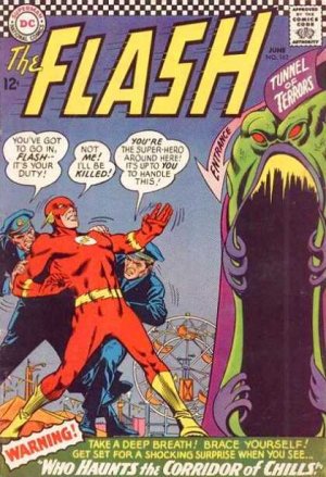 couverture, jaquette Flash 162  - Who Haunts The Corridor of Chills?Issues V1 (1959 - 1985) (DC Comics) Comics