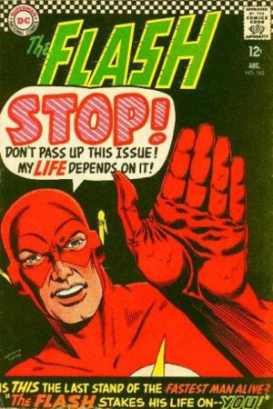 couverture, jaquette Flash 163  - The Flash Stakes His Life--On--You!Issues V1 (1959 - 1985) (DC Comics) Comics