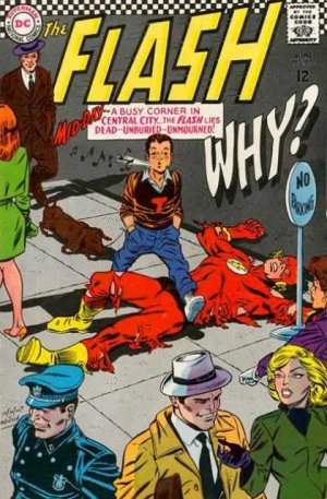 couverture, jaquette Flash 171  - Here Lies The Flash - Dead And UnburiedIssues V1 (1959 - 1985) (DC Comics) Comics