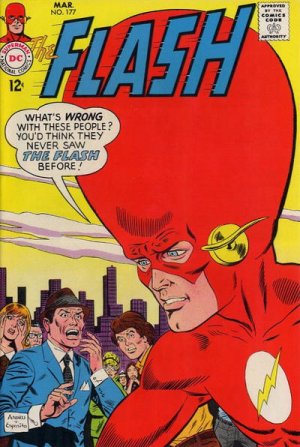 couverture, jaquette Flash 177  - The Swell-Headed Super Hero!Issues V1 (1959 - 1985) (DC Comics) Comics