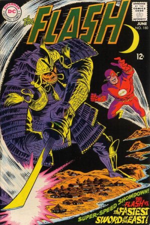 couverture, jaquette Flash 180  - The Flying SamuraiIssues V1 (1959 - 1985) (DC Comics) Comics