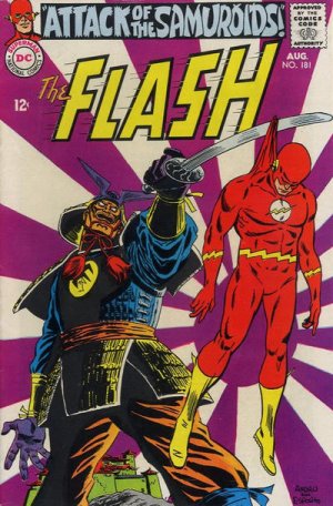 couverture, jaquette Flash 181  - The Attack of the Samuroids!Issues V1 (1959 - 1985) (DC Comics) Comics