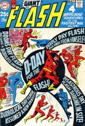 couverture, jaquette Flash 187  - Whirlwind Adventures of The Fastest Man Alive!Issues V1 (1959 - 1985) (DC Comics) Comics