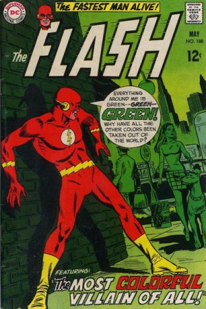 couverture, jaquette Flash 188  - The Most Colorful Villain Of All!Issues V1 (1959 - 1985) (DC Comics) Comics