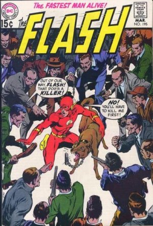 couverture, jaquette Flash 195  - Fugitive from Blind JusticeIssues V1 (1959 - 1985) (DC Comics) Comics