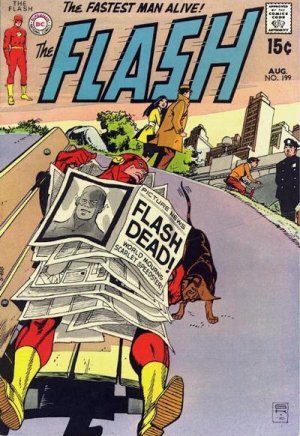 couverture, jaquette Flash 199  - Flash?-- Death Calling!Issues V1 (1959 - 1985) (DC Comics) Comics