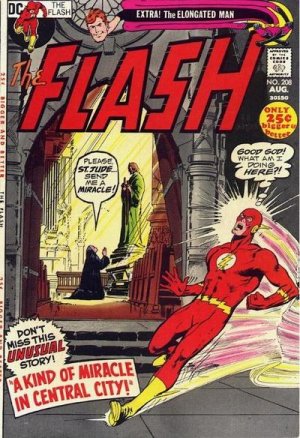 couverture, jaquette Flash 208  - A Kind Of Miracle In Central CityIssues V1 (1959 - 1985) (DC Comics) Comics