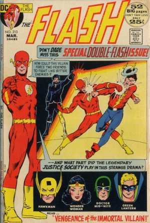 couverture, jaquette Flash 213  - Vengeance Of The Immortal Villain!Issues V1 (1959 - 1985) (DC Comics) Comics