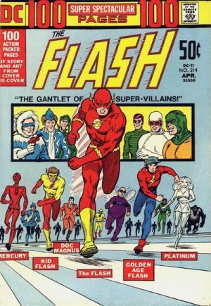 couverture, jaquette Flash 214 Issues V1 (1959 - 1985) (DC Comics) Comics
