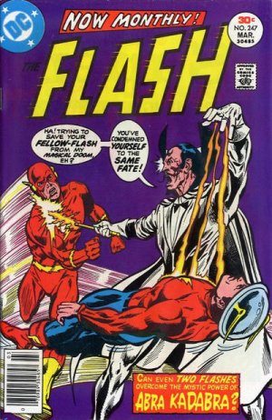 couverture, jaquette Flash 247  - The Mad, Mad Earth of Abra KadabraIssues V1 (1959 - 1985) (DC Comics) Comics