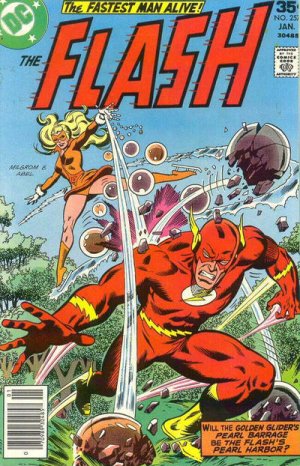 couverture, jaquette Flash 257  - The Golden Glider's Triple PlayIssues V1 (1959 - 1985) (DC Comics) Comics