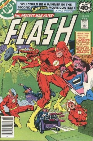 couverture, jaquette Flash 270  - A Fast Way To Die!Issues V1 (1959 - 1985) (DC Comics) Comics