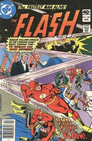 couverture, jaquette Flash 284  - Run Flash...Run for your Life!Issues V1 (1959 - 1985) (DC Comics) Comics
