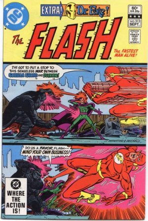couverture, jaquette Flash 313  - 3-way Fight for the Super-Simian!Issues V1 (1959 - 1985) (DC Comics) Comics