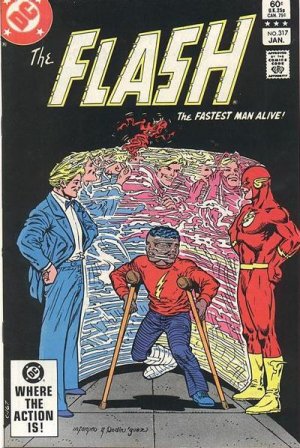 couverture, jaquette Flash 317  - A Fast Way to Die!Issues V1 (1959 - 1985) (DC Comics) Comics