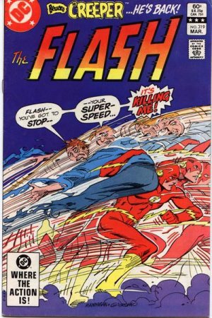 couverture, jaquette Flash 319  - A Slight Touch of Death!Issues V1 (1959 - 1985) (DC Comics) Comics