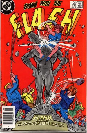 couverture, jaquette Flash 333  - Down With the Flash!Issues V1 (1959 - 1985) (DC Comics) Comics