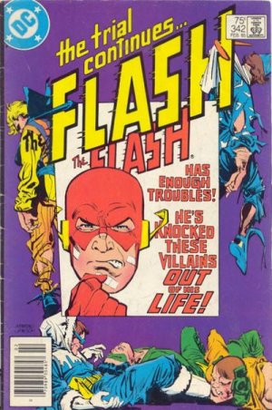 couverture, jaquette Flash 342  - Smash - UpIssues V1 (1959 - 1985) (DC Comics) Comics