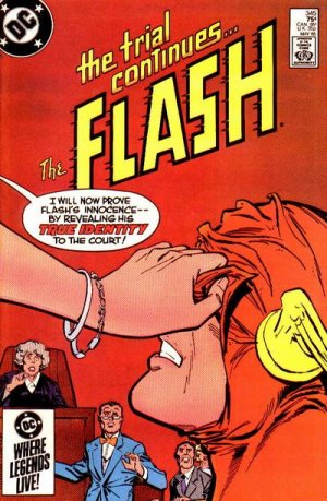 couverture, jaquette Flash 345  - The Secret Face of the Flash!Issues V1 (1959 - 1985) (DC Comics) Comics