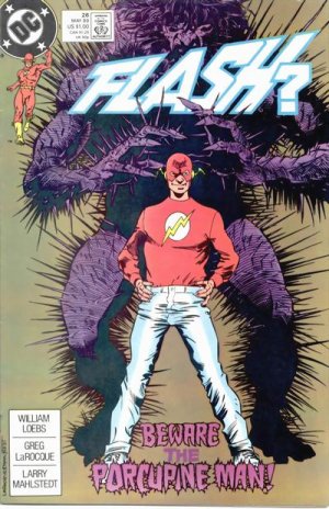 couverture, jaquette Flash 26  - The Porcupine ManIssues V2 (1987 - 2009) (DC Comics) Comics