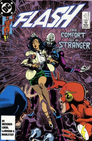 couverture, jaquette Flash 31  - The Comfort Of A StrangerIssues V2 (1987 - 2009) (DC Comics) Comics