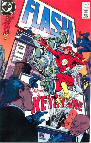 couverture, jaquette Flash 32  - Welcome To Keystone CityIssues V2 (1987 - 2009) (DC Comics) Comics