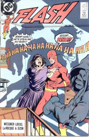 couverture, jaquette Flash 33  - Joker's HolidayIssues V2 (1987 - 2009) (DC Comics) Comics