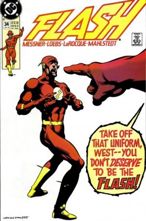 couverture, jaquette Flash 34  - White OutIssues V2 (1987 - 2009) (DC Comics) Comics