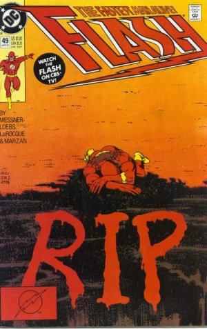 couverture, jaquette Flash 49  - Savage SeasonIssues V2 (1987 - 2009) (DC Comics) Comics