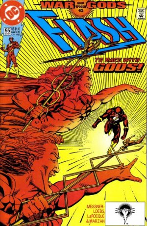 couverture, jaquette Flash 55  - To Race With GodsIssues V2 (1987 - 2009) (DC Comics) Comics