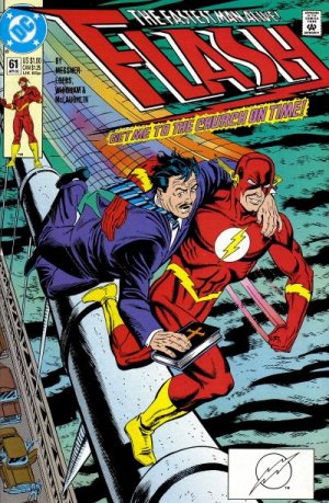 couverture, jaquette Flash 61  - The Old Wedding DodgeIssues V2 (1987 - 2009) (DC Comics) Comics