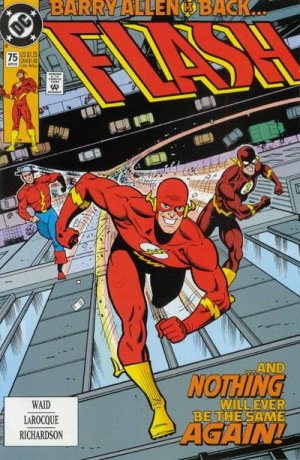 couverture, jaquette Flash 75  - Running BehindIssues V2 (1987 - 2009) (DC Comics) Comics