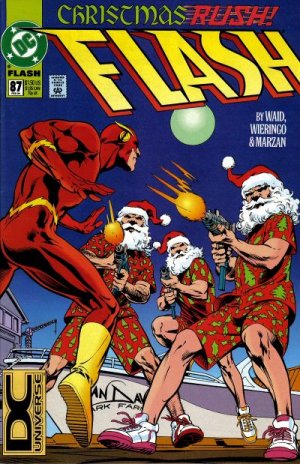 couverture, jaquette Flash 87  - Christmas RushIssues V2 (1987 - 2009) (DC Comics) Comics