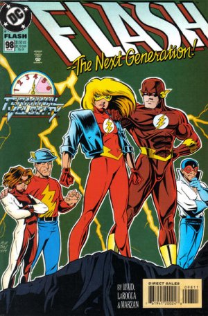 couverture, jaquette Flash 98  - Terminal Velocity, Mach Four: Hit and RunIssues V2 (1987 - 2009) (DC Comics) Comics