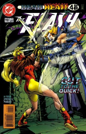 couverture, jaquette Flash 110  - Dead Heat - Fourth Lap:Cut to the QuickIssues V2 (1987 - 2009) (DC Comics) Comics