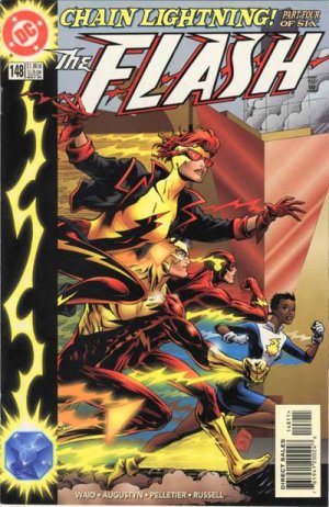 couverture, jaquette Flash 148  - Chain Lightning - Chapter Four: UndertowIssues V2 (1987 - 2009) (DC Comics) Comics