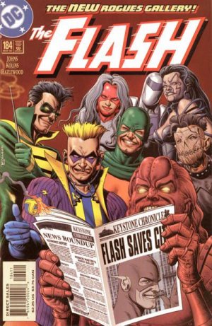 couverture, jaquette Flash 184  - Crossfire Part One: Run ProgramIssues V2 (1987 - 2009) (DC Comics) Comics