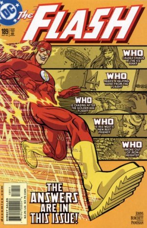 couverture, jaquette Flash 189  - MessengersIssues V2 (1987 - 2009) (DC Comics) Comics