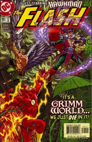couverture, jaquette Flash 191  - The Brave and the BeatenIssues V2 (1987 - 2009) (DC Comics) Comics