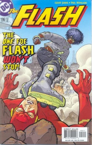 couverture, jaquette Flash 196  - HelplessIssues V2 (1987 - 2009) (DC Comics) Comics