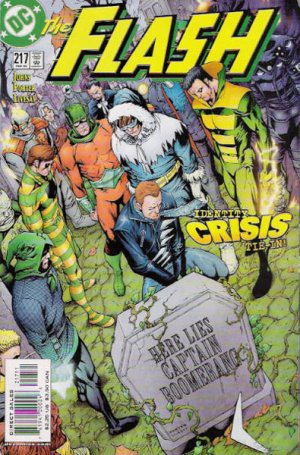 couverture, jaquette Flash 217  - Post-CrisisIssues V2 (1987 - 2009) (DC Comics) Comics