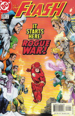 couverture, jaquette Flash 220  - Rogue War (1 of 6)Issues V2 (1987 - 2009) (DC Comics) Comics