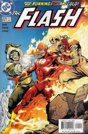 couverture, jaquette Flash 221  - Rogue War (2 of 6)Issues V2 (1987 - 2009) (DC Comics) Comics