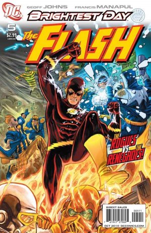 couverture, jaquette Flash 5  - Case One: The Dastardly Death of the Rogues, Part FiveIssues V3 (2010 - 2011) (DC Comics) Comics