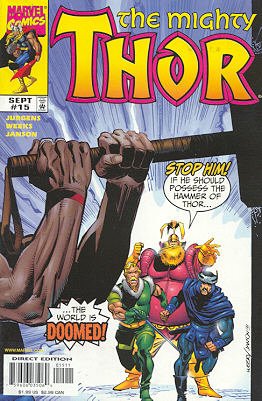 couverture, jaquette Thor 15  - At Last -- Disclosure!Issues V2 (1998 à 2004) (Marvel) Comics