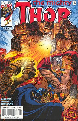 couverture, jaquette Thor 18  - The Deadly Living Talismans!Issues V2 (1998 à 2004) (Marvel) Comics