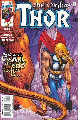 couverture, jaquette Thor 24  - Tears For the FallenIssues V2 (1998 à 2004) (Marvel) Comics